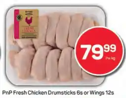 Pick n Pay PnP Fresh Chicken Drumsticks 6s or Wings 12s offer