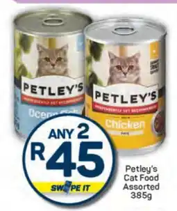 Pick n Pay Petley's Cat Food Assorted 385g offer