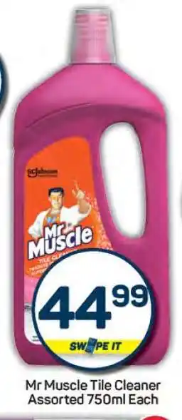 Pick n Pay Mr Muscle Tile Cleaner offer