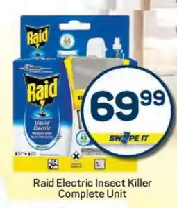 Pick n Pay Raid Electric Insect Killer Complete Unit offer