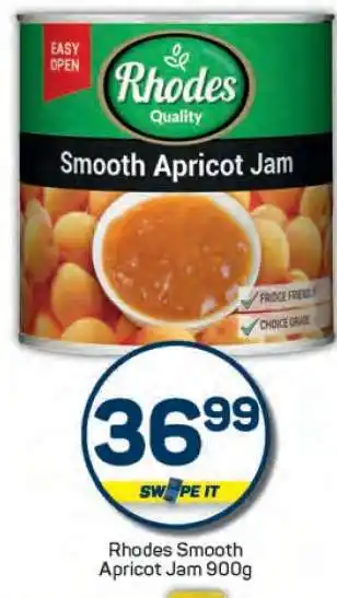 Pick n Pay Rhodes Smooth Apricot Jam-900g offer