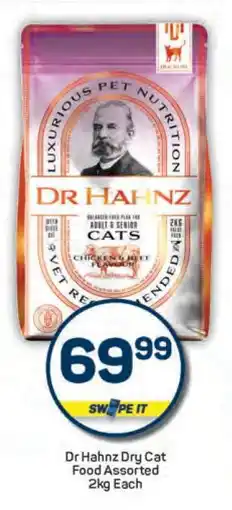 Pick n Pay Dr Hahnz Dry Cat Food Assorted 2kg Each offer