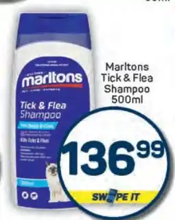 Pick n Pay Marltons Tick & Flea Shampoo 500ml offer