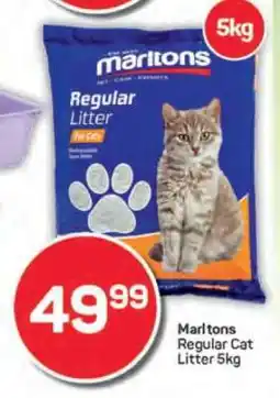 Pick n Pay Marltons Regular Cat Litter 5kg offer
