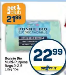 Pick n Pay Bonnie Bio Multi-Purpose Bags 2-2.5 Litre 15s offer