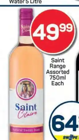 Pick n Pay Saint Claire Natural Sweet Rosé offer