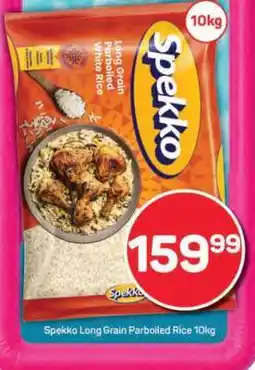 Pick n Pay Spekko Long Grain Parboiled Rice 10kg offer