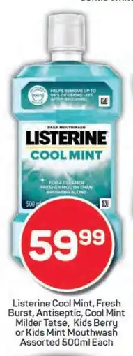 Pick n Pay Listerine Cool Mint offer
