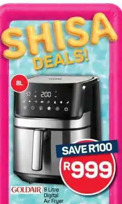 Pick n Pay Goldair 8 Litre Digital Air Fryer offer
