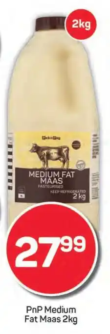 Pick n Pay PnP Medium Fat Maas 2kg offer