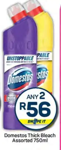 Pick n Pay Domestos Thick Bleach Assorted 750ml offer
