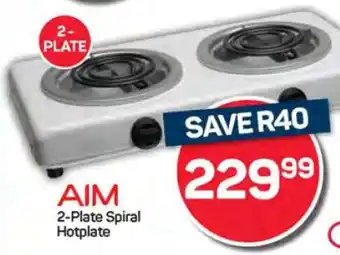 Pick n Pay AIM 2 Plate Spiral Hotplate offer