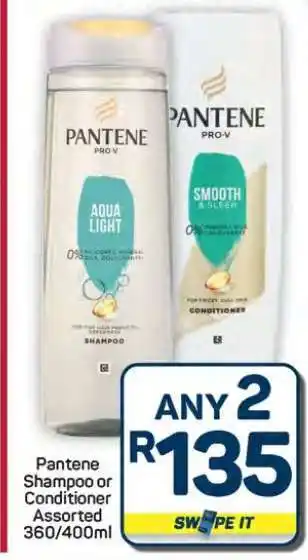 Pick n Pay Hypermarket Pantene Shampoo or Conditioner offer