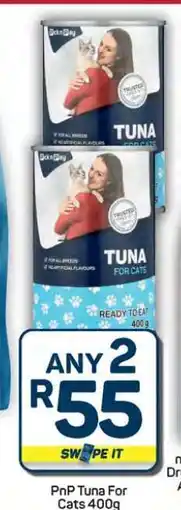 Pick n Pay Hypermarket PnP Tuna For Cats 400g offer