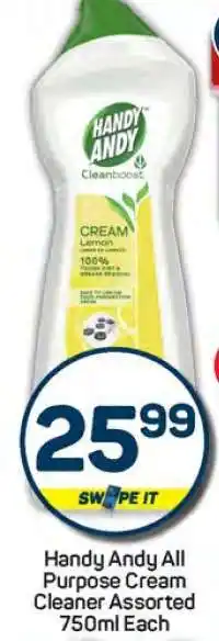 Pick n Pay Handy Andy All Purpose Cream Cleaner Assorted 750ml Each offer