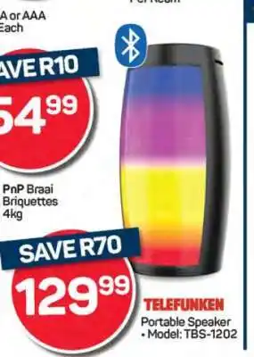 Pick n Pay TELEFUNKEN Portable Speaker offer