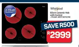 Pick n Pay Hypermarket Whirlpool 60cm Ceramic Hob with Control offer