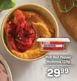 Pick n Pay PnP Red Pepper Hummus 125g offer