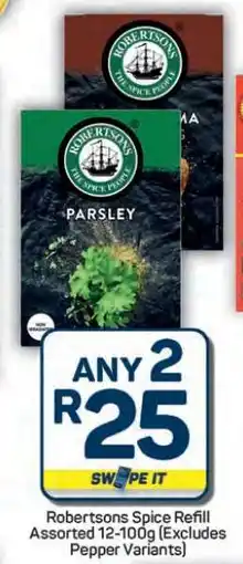Pick n Pay Hypermarket Robertsons Spice Refill offer