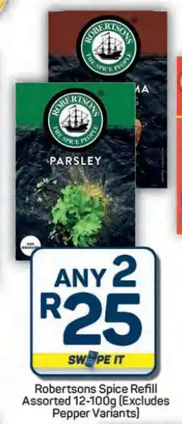 Pick n Pay Hypermarket Robertsons Spice Refill offer