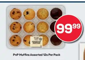 Pick n Pay PnP Muffins Assorted 12s Per Pack offer