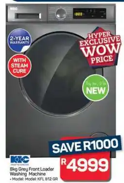 Pick n Pay Hypermarket 8kg Grey Front Loader Washing Machine offer