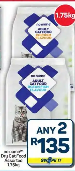 Pick n Pay Hypermarket no name Dry Cat Food Assorted offer