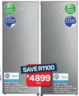 Pick n Pay Hypermarket Upright Freezer and Fridge offer