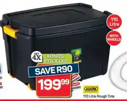 Pick n Pay Hypermarket Addis 110 Litre Rough Tote offer