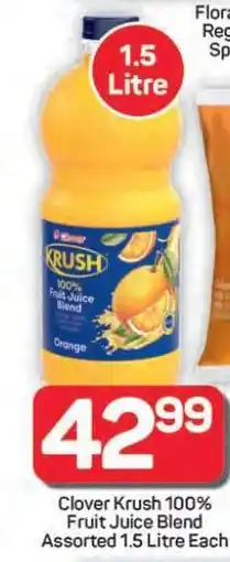 Pick n Pay Hypermarket Clover Krush 100 Fruit Juice Blend offer