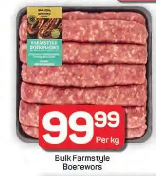 Pick n Pay Hypermarket Bulk Farmstyle Boerewors offer