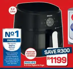 Pick n Pay Hypermarket PHILIPS 6.2 Litre Digital Air Fryer offer