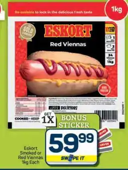 Pick n Pay Hypermarket Eskort Red Viennas offer