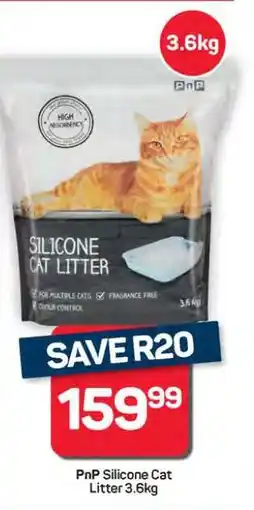 Pick n Pay Hypermarket PnP Silicone Cat Litter 3.6kg offer