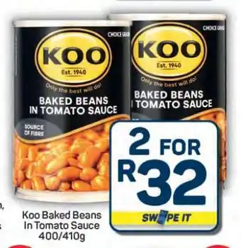 Pick n Pay Hypermarket Koo Baked Beans in Tomato Sauce offer