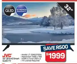 Pick n Pay Hypermarket JVC 32 (81cm) Smart QLED TV offer