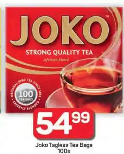 Pick n Pay Hypermarket Joko Tagless Tea Bags 100s offer