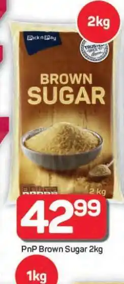 Pick n Pay Hypermarket PnP Brown Sugar 2kg offer