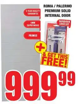 Boxer ROMA / PALERMO PREMIUM SOLID INTERNAL DOOR offer