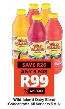 Checkers Wild Island Dairy Blend offer