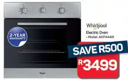 Pick n Pay Hypermarket Whirlpool Electric Oven offer