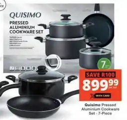 Checkers Quisimo Pressed Aluminium Cookware Set offer