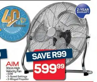 Pick n Pay Hypermarket AIM 30cm High Velocity Fan offer