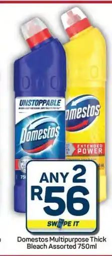 Pick n Pay Hypermarket Domestos Multipurpose Thick Bleach Assorted 750ml offer
