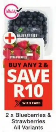 Checkers Blueberries & Strawberries All Variants offer