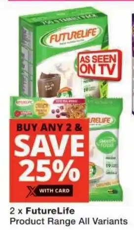 Checkers FutureLife Product Range All Variants offer