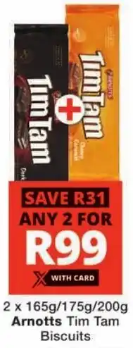 Checkers Arnotts Tim Tam Biscuits offer