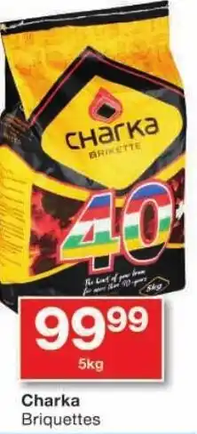 Checkers Charka Briquettes offer