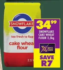 Shoprite Snowflake cake wheat flour offer