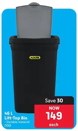 Makro Addis Lift-Top Bin offer